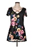 Unbranded Black Short Sleeve Top Size L - photo 1