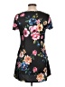 Unbranded Black Short Sleeve Top Size L - photo 2