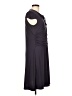 Axcess Solid Gray Casual Dress Size L - photo 4