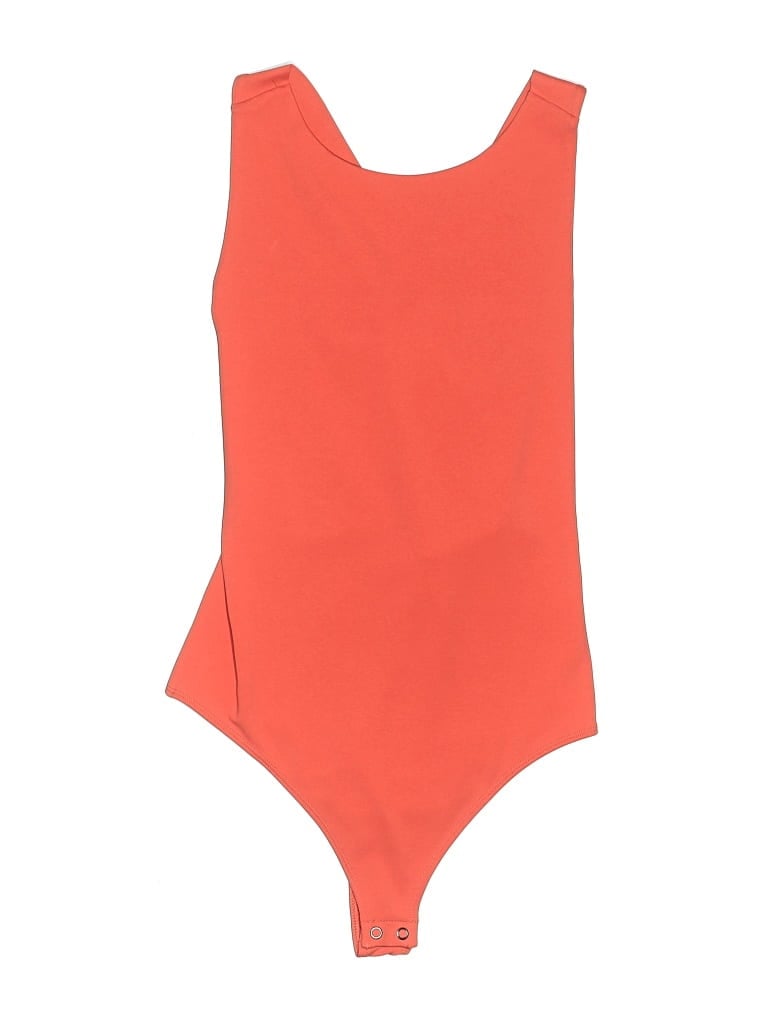 Pre-owned Express Bodysuit In Orange