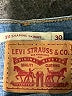 Levi's Hearts Blue Jeans Size 30 waist - photo 4