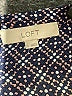 Ann Taylor LOFT 100% Polyester Brown Long Sleeve Blouse Size L - photo 7