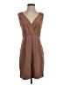 J.Crew 100% Polyester Solid Brown Cocktail Dress Size 4 - photo 1