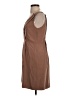 J.Crew 100% Polyester Solid Brown Cocktail Dress Size 4 - photo 5