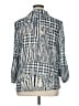 Soft Surroundings 100% Polyester Print Blue 3/4 Sleeve Blouse Size XL - photo 2