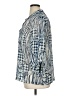 Soft Surroundings 100% Polyester Print Blue 3/4 Sleeve Blouse Size XL - photo 5