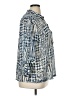 Soft Surroundings 100% Polyester Print Blue 3/4 Sleeve Blouse Size XL - photo 4