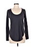 Fabletics Gray Long Sleeve T-Shirt Size M - photo 1