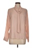Calvin Klein 100% Polyester Tan Long Sleeve Blouse Size M - photo 1