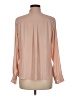 Calvin Klein 100% Polyester Tan Long Sleeve Blouse Size M - photo 2