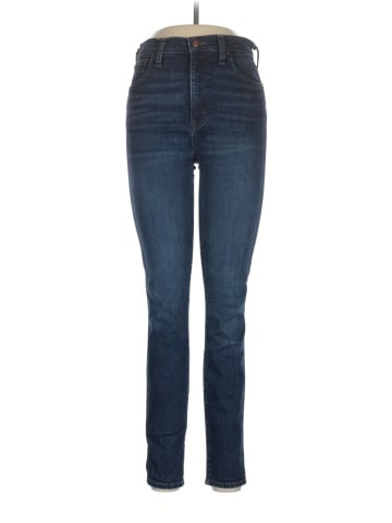 Madewell 10" High-Rise Skinny Jeans in Hayes Wash (view 1)