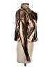 Avec Les Filles 100% Polyurethane Metallic Gold Jacket Size S - photo 4