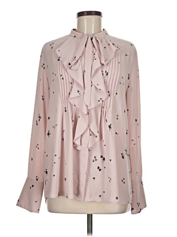 Ann Taylor Long Sleeve Blouse (view 1)