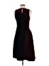Parker Color Block Burgundy Cocktail Dress Size M - photo 2