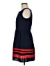 Sweet Storm 100% Polyester Stripes Blue Casual Dress Size M - photo 5