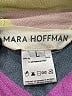 Mara Hoffman 100% Rayon Color Block Teal Sleeveless Button-Down Shirt Size L - photo 7