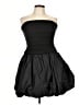 Xscape Solid Black Cocktail Dress Size 12 - photo 1