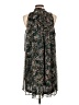 Tommy Hilfiger 100% Polyester Paisley Green Cocktail Dress Size 12 - photo 2