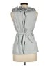 BCBGMAXAZRIA Gray Sleeveless Blouse Size M - photo 2