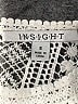 Insight 100% Polyester Ivory 3/4 Sleeve Top Size S - photo 7