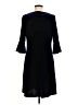 Chaps Solid Black Cocktail Dress Size M - photo 2