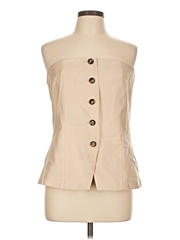 Ann Taylor Sleeveless Button-Down Shirt (view 1)