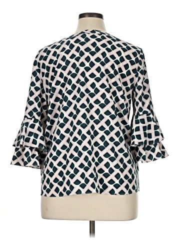 Ann Taylor Factory 3/4 Sleeve Blouse (view 2)