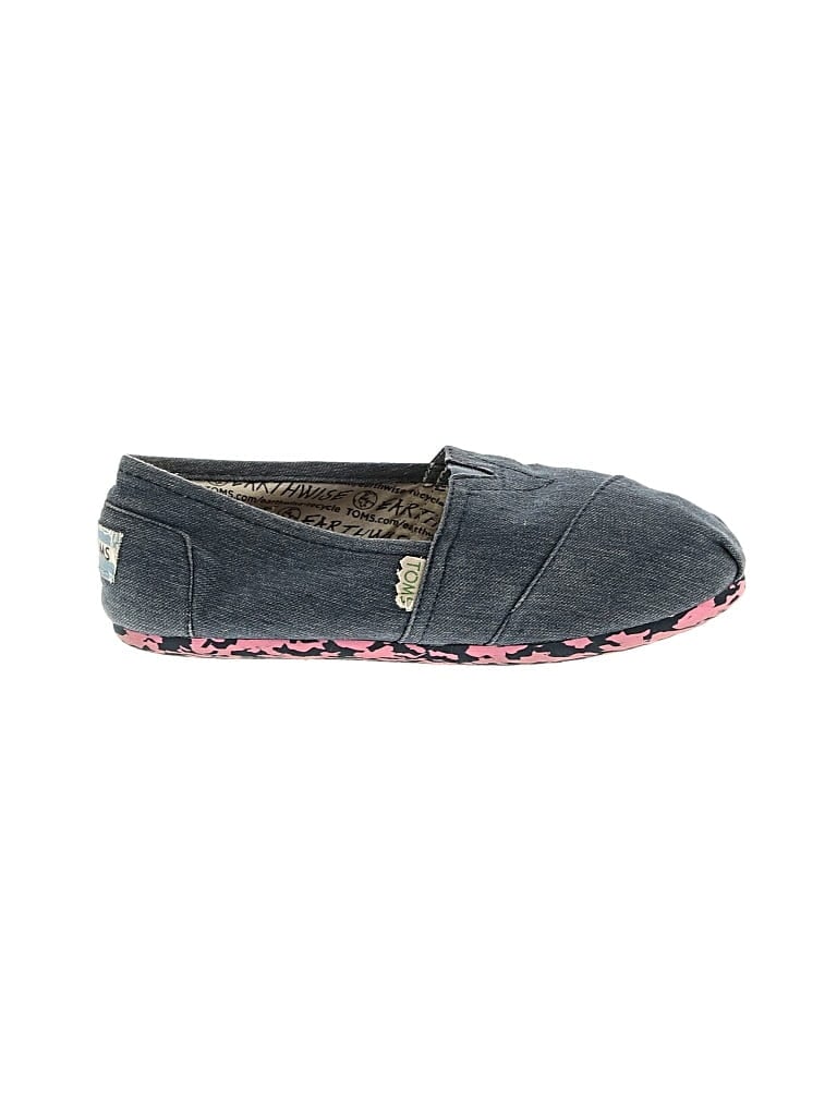 Pre-owned Toms Flats In Gray