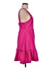 Aqua 100% Polyester Solid Pink Casual Dress Size M - photo 4