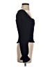 Aqua 100% Polyester Black Long Sleeve Top Size XS - photo 4