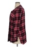 Talbots 100% Viscose Plaid Red Long Sleeve Button-Down Shirt Size 1X - photo 5