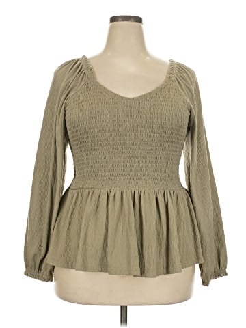 Old Navy Long Sleeve Blouse (view 1)