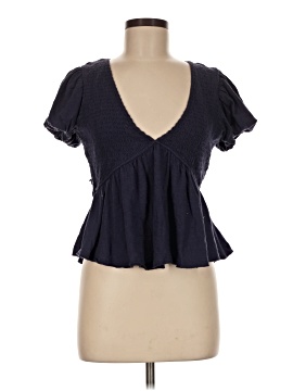 Free People Short Sleeve Top