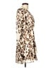 DKNY Animal Print Tan Cocktail Dress Size 10 (petite) - photo 4