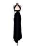 MADISON JAMES 100% Polyester Solid Black Cocktail Dress Size 2 - photo 2