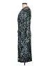 Anne Klein 100% Polyester Animal Print Teal Cocktail Dress Size 10 - photo 5