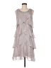SLNY Gray Cocktail Dress Size 6 - photo 1