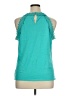 Talbots 100% Cotton Teal Sleeveless Blouse Size XL - photo 2