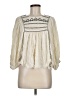 Free People Ivory 3/4 Sleeve Blouse Size M - photo 1