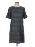 Calvin Klein Tweed Gray Casual Dress Size L (estimated) - photo 1