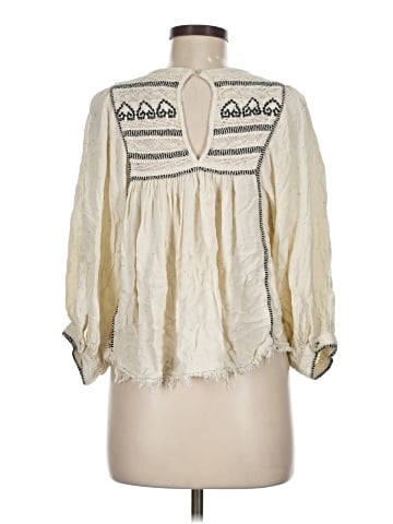 Free People 3/4 Sleeve Blouse (view 2)