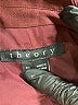 Theory Burgundy Blazer Size 10 - photo 6