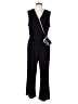 Tahari Solid Black Jumpsuit Size 1X - photo 1