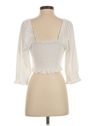 Free People 3/4 Sleeve Blouse (view 2)