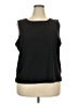 Worthington Black Sleeveless Blouse Size 2X - photo 1