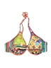 Johnny Was Print Green Swimsuit Top Size XL - photo 1