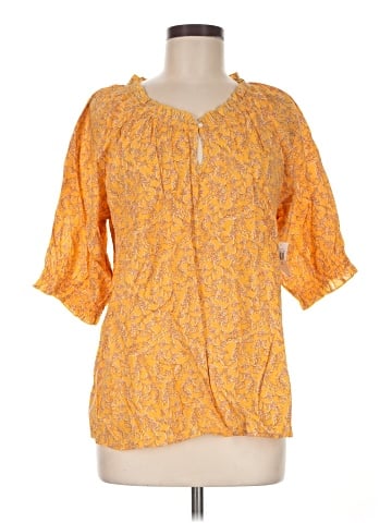 Old Navy 3/4 Sleeve Blouse (view 1)