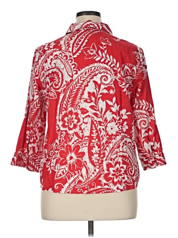 Chico's 3/4 Sleeve Blouse (view 2)