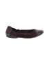 Clarks Burgundy Flats Size 10 - photo 1