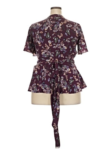 Ann Taylor LOFT Short Sleeve Blouse (view 2)